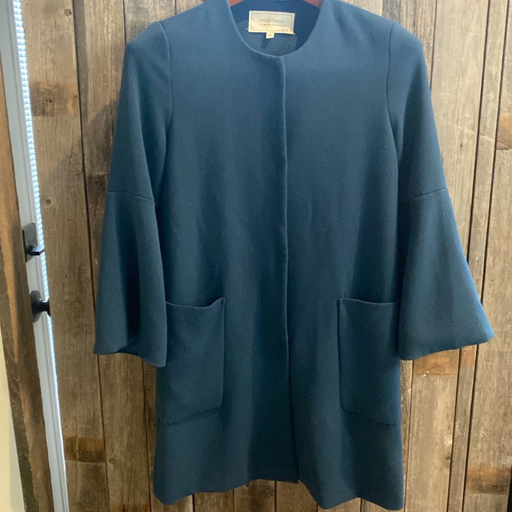 Bagatelle heritage teal jacket blazer small